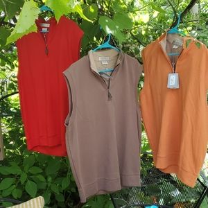 NWT Golf Sweater Vest Pima Cotton Martin M / L